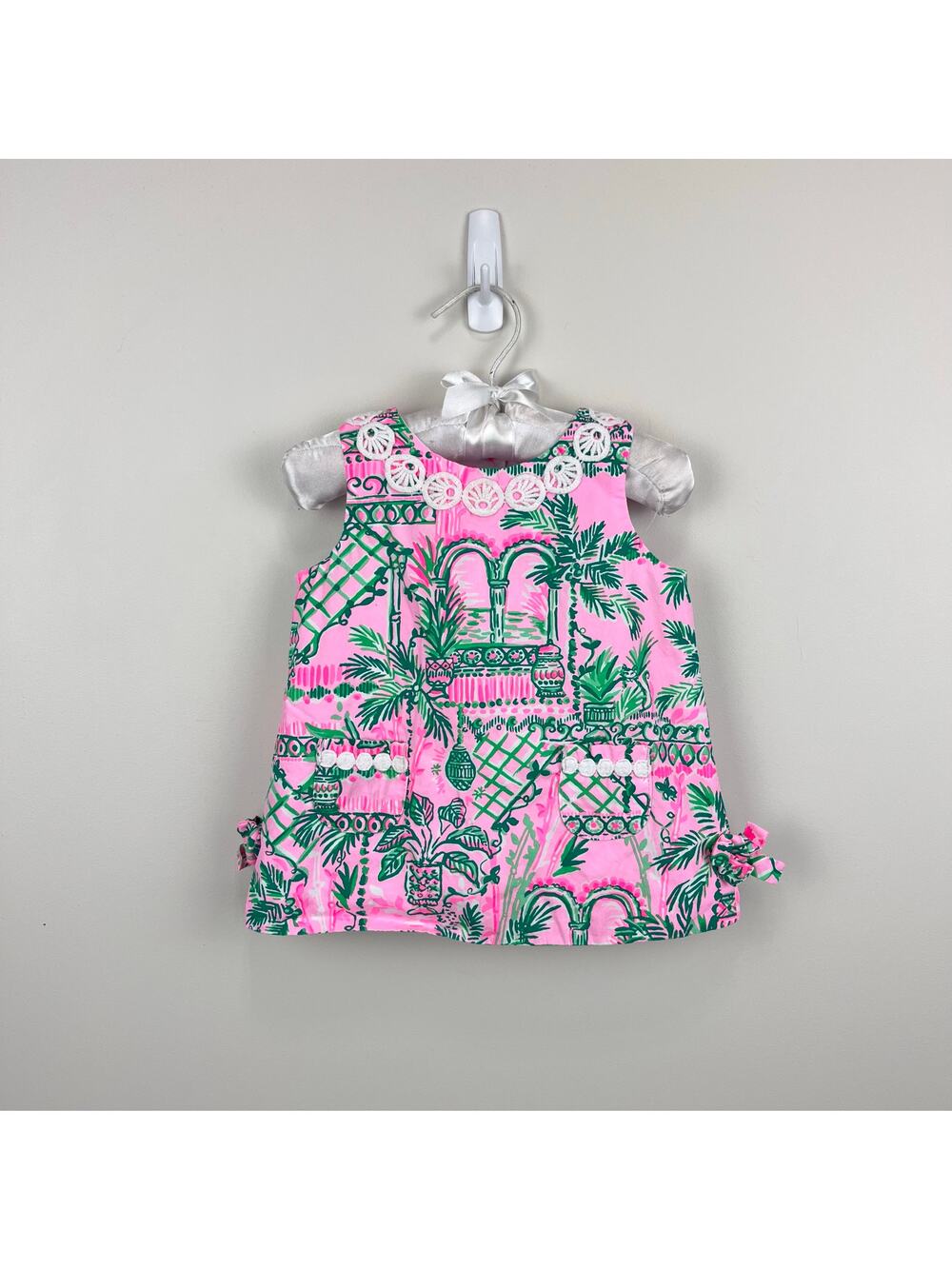 Lilly Pulitzer Infant Shift Dress Mandevilla Baby Always Worth It 6-12 Months